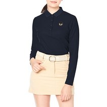 170438 골프셔츠 먼싱웨어 SUNSCREEN 여성용 골프 긴팔 셔츠 자외선 차단제 쿨