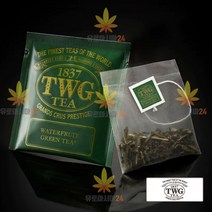 TWG 럭셔리 실크 티백 셀렉션 대용량 워터후르츠 그린티(Waterfruit Green) 100개 (1box), 바닐라버번