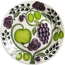 아라비아 북유럽 핀란드 파라티시 퍼플 XL 플레이트 식기 그릇 접시 26cm