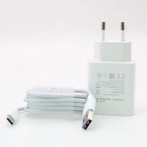 USBC타입충전기 원래 화웨이 슈퍼 40W EU 미국 전원 어댑터 5A TYPE 케이블 Honor9 Nova5 5i p10, EU Charger and Cable