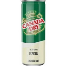 캐나다 드라이 진저에일 250ml 4개