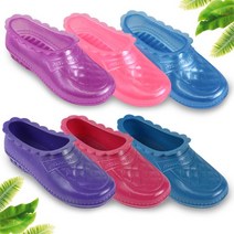 미끄럼방지 국산 PVC 세탁화 논슬립 욕실화 베란다 주방 슬리퍼 업소 식당 신발, 1개