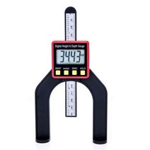 하이트 게이지 높이 측정 다이얼 디지털 깊이 전자 눈금자 버니어 캘리퍼스 각도 마이크로 미터, 레드