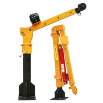 이동식 크레인 호이스트 미니 전동윈치 리프트 전동 기중기 소형 220V, (12v500kg 유압식)