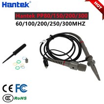 Hantek PP-80-150-200-250-300 고전압 프로브 4MHz-60MHz 키트 감쇠 101 1008c 6074be 다양한 오실로스코프, [01] PP-80(60MHZ)