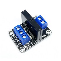 5V SSR 무접점 무소음 릴레이 스위칭 모듈 1채널 AC 220V 2A 아두이노 제어 HAM4320
