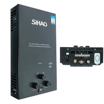 미니 온수기 휴대용 가스 인스턴트 샤워헤드 키트 공장, 6.12L 24KW