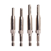 센터드릴 비트 4종 경첩 힌지 가구 나사홀 천공 목공