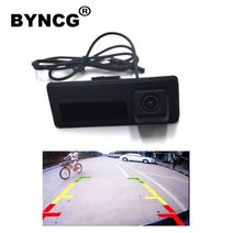 자동차 배터리 램프ccd hd car trunk 핸들 후면보기 카메라 audi a4 a5 s5 q3 q5 for vw golf passat tiguan touran jetta, 공전