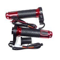 바이켓 오토바이 열선그립 핫그립 핸들그립 튜닝파츠, 레드