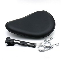 할리 데이비슨 XL883 XL1200 X48 72 포티에잇 1200로드스터 1인 싱글 안장 시트, 블랙시트스프링실버2_한사이즈