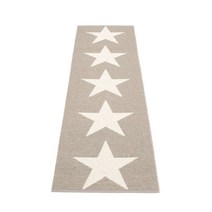 파펠리나 러그 여름 거실 사계절 먼지없는 카페트 러그 비고 원 머드 70 x 250 cm