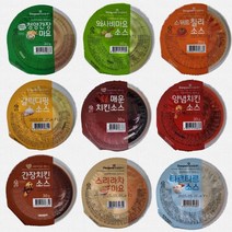 닭꼬치소스 청양마요소스 양념치킨 와사비마요 디핑 일회용 * 3, 숯불매운치킨소스 30g * 3