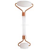 자연 옥 페이셜 마사지 더블 롤러 괄사 보드 몸 뒤로 얇은 리프트 얼굴 휴식 스킨 케어 도구, 01 A