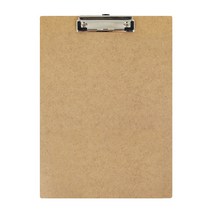 아인텍 MDF A4 클립보드, 1개, 세로_기본형[Q0877]