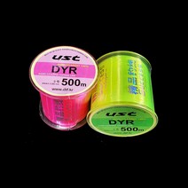 UST 원투줄 대용량릴줄 루어줄 DYR 500M (2호-8호), 핑크5호