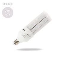 나스필 led 콘벌브 콘램프 전구 20W E26, 전구색(노란빛색)