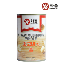 화풍 초고버섯 (홀) 버섯 통조림, 400g, 40개입