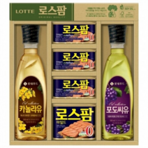 기타 [롯데푸드] 로스팜 프리미엄 3호(ECO 포장) 명절햄선물세트, 1개