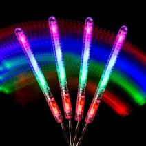 야광맨 LED 파워스틱 응원봉 막대, LED파워스틱+배터리(AG13 3개)