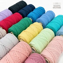 우동끈 50야드, 크림레몬(5mm 50야드)