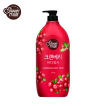 [ 조 은 마 켓 ] 매 일 매 일 러 블 리 한 달 콤 샤 워 샤 워 메 이 트 1200g 바 디 워 시 크 랜 베 리, 3개
