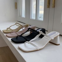 디작소 여성 봄 여름 데오스 미들 샌들 슬리퍼 3cm 이상