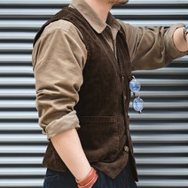 남자 조끼 일본 코듀로이 나시 FXTW2007211
