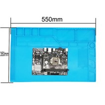 내열성 납땜 매트 정전기 방지 실리콘 매트 PCB 전화 납땜 수리를위한 자기 실콘 패드 워크 스테이션, BW-308