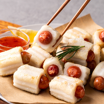 푸드파파 본사 소시지를 품은 떡 800g (2팩), 2개