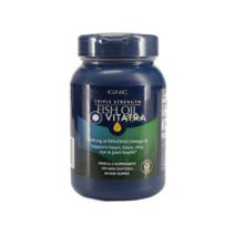 GNC 트리플 스트랭스 피쉬 오일 120정 미니 소프트젤 오메가3 EHA EPA 지앤씨