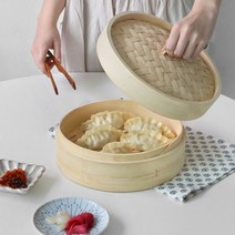 BUyuS찜판 우드 세트 / (24cm) 대나무 천연 원형 찜통 찜기굿딜 브이숍, 찜판 1P