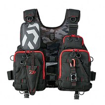 다이와 DF-6206 부력 구명조끼, BLACK/YELLOW