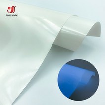 heatpress thermostat 열프레스기 티셔츠프린팅 유니폼제작 비닐 야광 열, 파란색(어두운 곳에서 빛), 30cm x 25cm