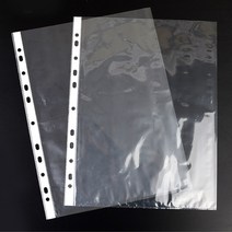A4속지 서류철 화일철 화일속지 30X23CM 100장, 투명