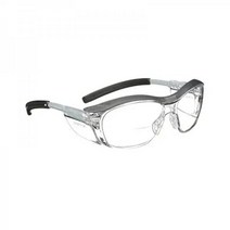 3M 안전 안경 Nuvo 보호 +1.5 ANSI Z87 보안경, Clear Lens (+1.5)/ Gray Frame, +1.5 Diopter, +1.5 Diopter