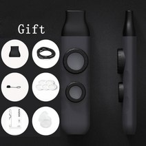 메탈 카주 신제품 더블 홀 디자인 휴대용 카조스 10 그라데이션 색상 우쿨렐레 기타 악기 초보자용 선물, 색상 10
