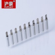 밀링 커터 10 개/몫 3.175mm CNC 라우터 비트 각도 45 PCB 엔드 밀 카바이드 커터 기계 액세서리, 02 J3 4002