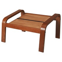 Ikea POANG IKEA 포엥 풋스툴 오토만 프레임 미디엄 브라운 프레임만 해당 쿠션 없음