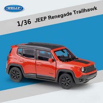 136 시뮬레이터 지프 SUV 오프로드 모델 아이 컬렉션 금속 장난감, With retail box