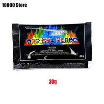 돌 장식 다양한 불길 파우더 10g15g25g 모닥불 캠프파이어 불꽃 놀이 마술 트릭 야외 캠핑 하이킹 도구, 04 30g1pcs