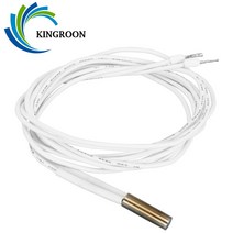 킹룬 KINGROON 2pcs 24V 50W 1M 카트리지 히터 6*20mm 가열 튜브 세라믹 Mk8 Cr10 Ender 3 E3D V6 Hotend J-Head, 03 Type A and Type B