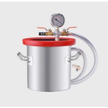 진공탈포기 18L 수동 레진 실리콘 기포 제거, 6L