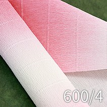 파스텔크래프트 [이탈리아 수입][180g] 투톤 그라데이션 주름지 6색, 1롤, 600/4 - 50x250cm/180g