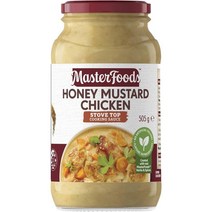 호주 마스터푸드 Masterfoods Simmer Sauce 허니 머스타드 치킨 스토브 탑 쿠킹 시머 소스 505g, 1팩