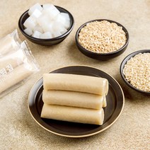 [개별포장]건강 다이어트 쫄깃한 귀리현미곤약 가래떡 1kg, 1박스