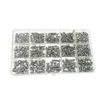 둥근 머리 렌지 볼트 너트 사이즈별 나사 조립 500pcs, 500개