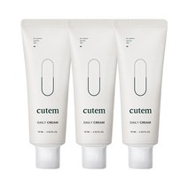 큐템 데일리 크림 75ml x3 진정보습수분크림건성민감피부, 단품