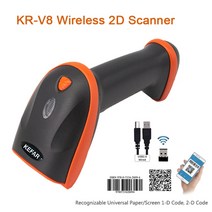 무선 바코드 스캐너 택배 스캔 리더기 자동 리더 지원 슈퍼마켓 터미널 소매점, 씨엔, kr-v8 무선 2d