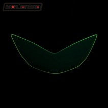 오토바이 헤드 라이트 스크린 렌즈 커버 보호대 혼다 FORZA300 2018, 04 Green